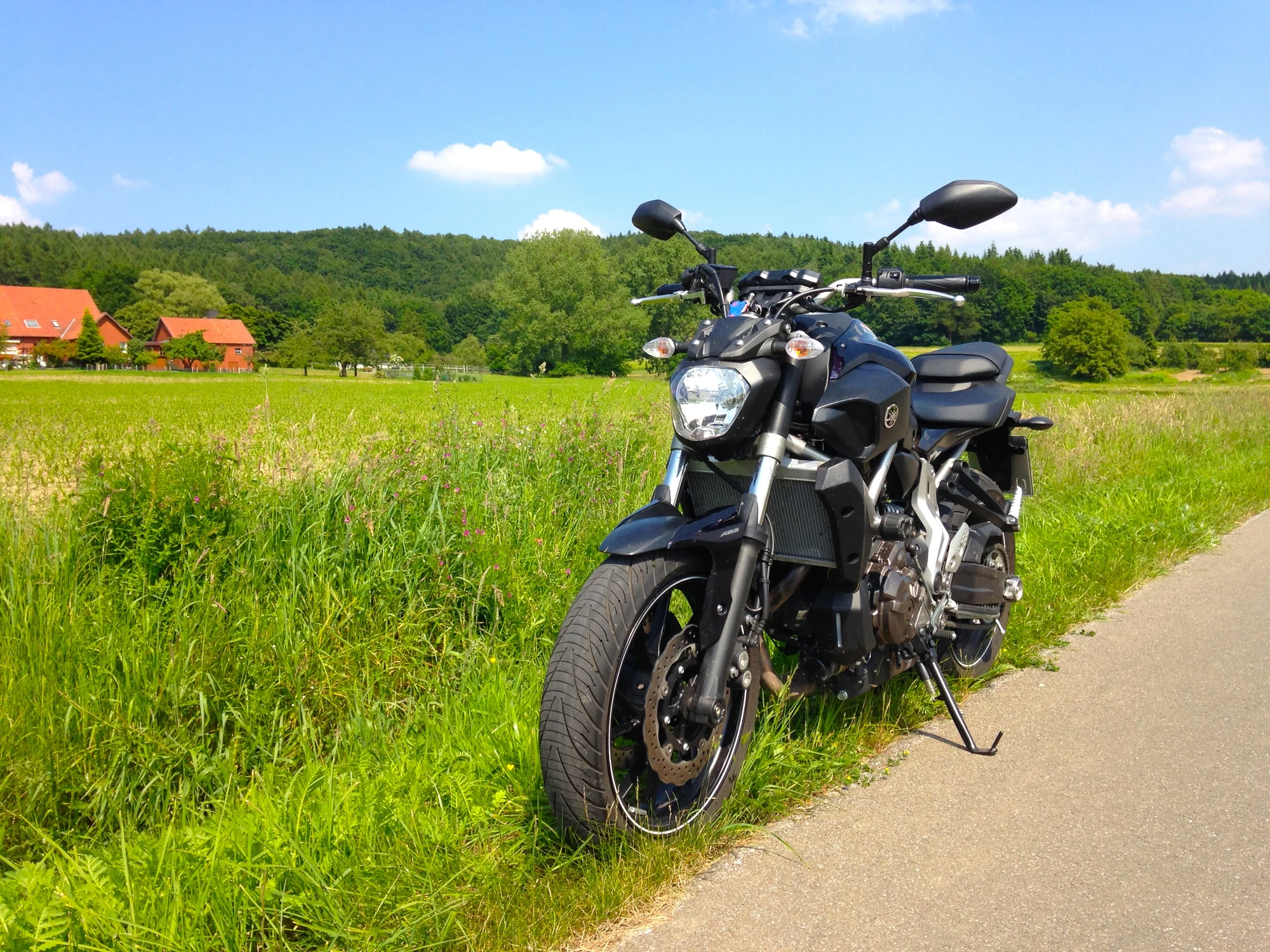 Yamaha MT-07 Motorrad – Motiv zur Motorrad-Begutachtung